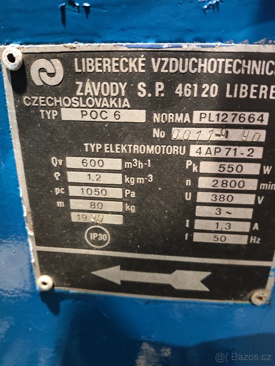 PÍSKOVACÍ, TRYSKACÍ KABINA TKB 3 + FILTRACE POC 6 - 5