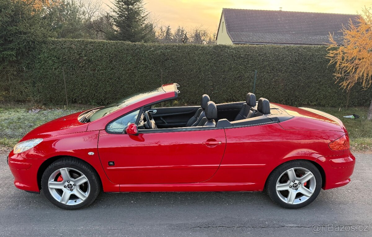 Peugeot 307cc 2.0 benzín 103kw JBL edice manuál - 5