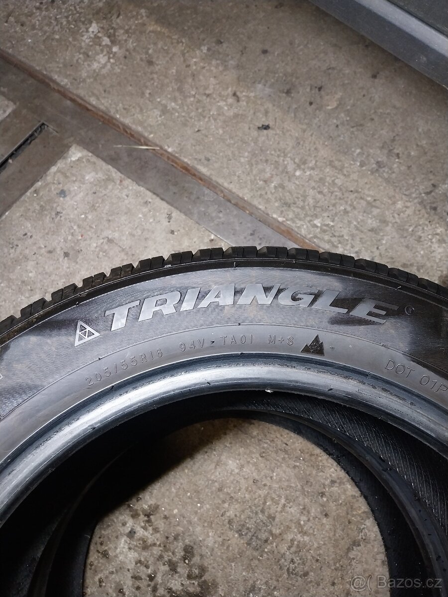 205/55/16 celoroční 2 kusy nové - 5
