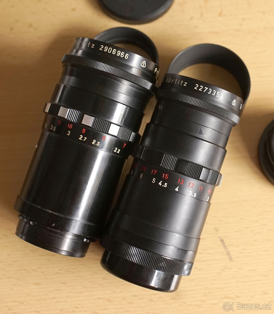 Meyer Optik Primotar 135/3,5 a Telemegor 180/5,5 (Praktina) - 5
