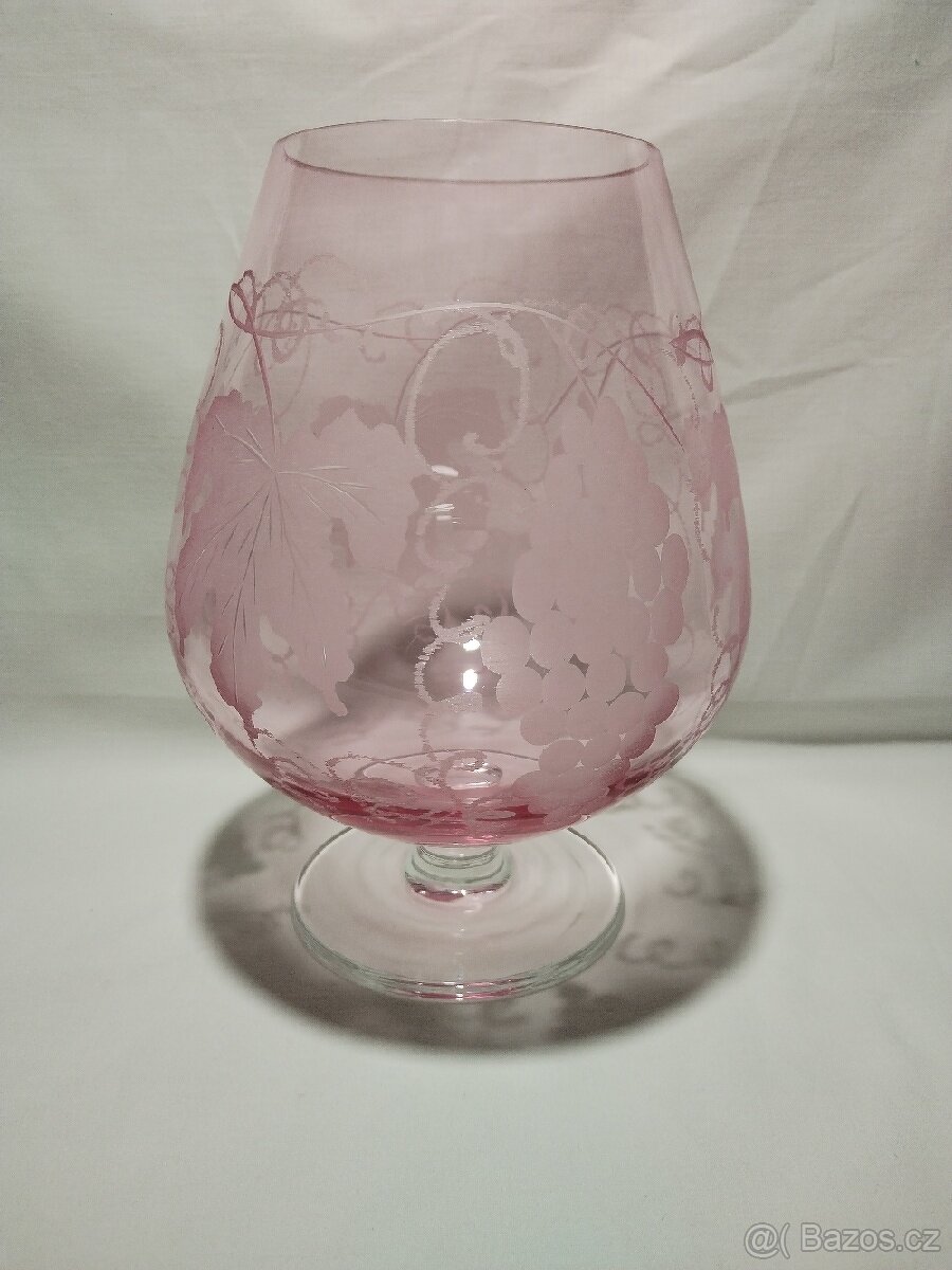 Křišťálová číše broušená Sklo Bohemia EV4 - 5