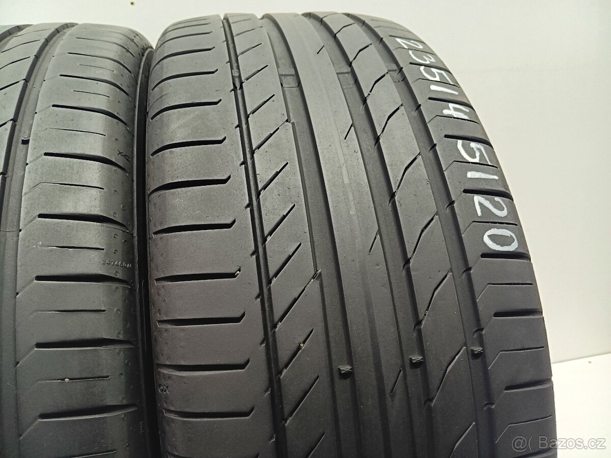 2ks letní pneu 235/45/20 Continental - 5