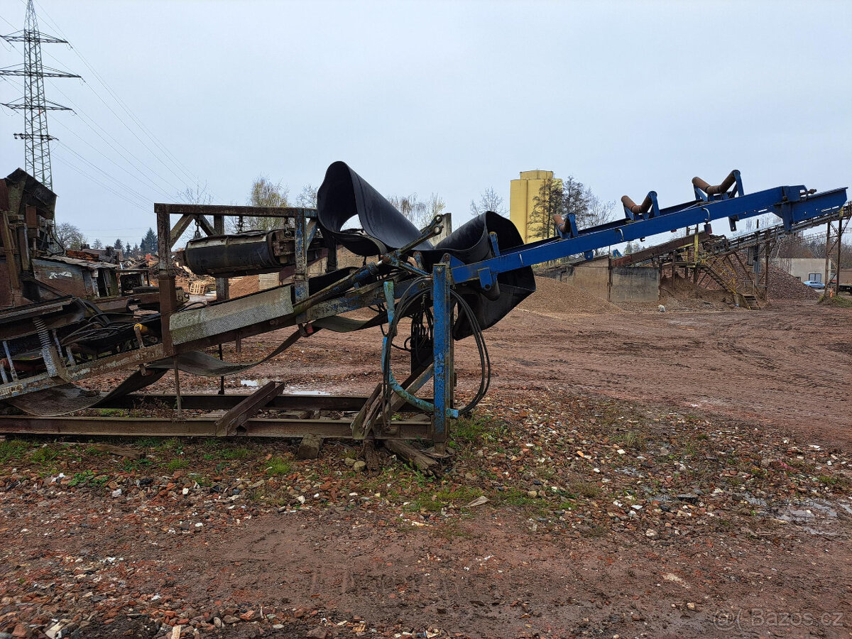 Odrazový drtič Kaiser + dopravník - 5