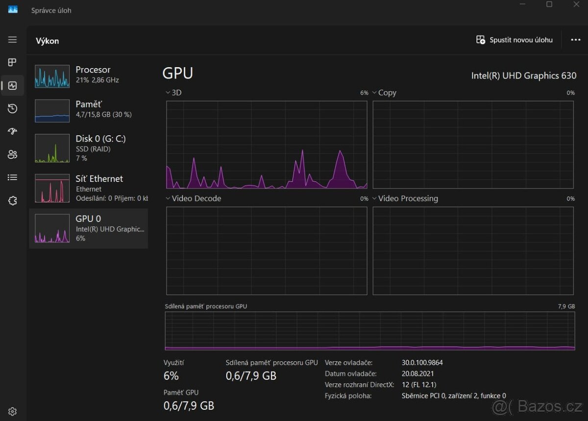 MiniPC Dell OptiPlex 3080, Intel core i3, 16GB RAM, 256 SSD - 5