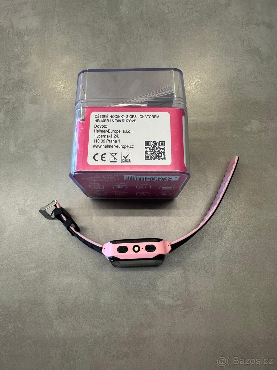 Chytré hodinky Helmer LK 708, růžové - 5