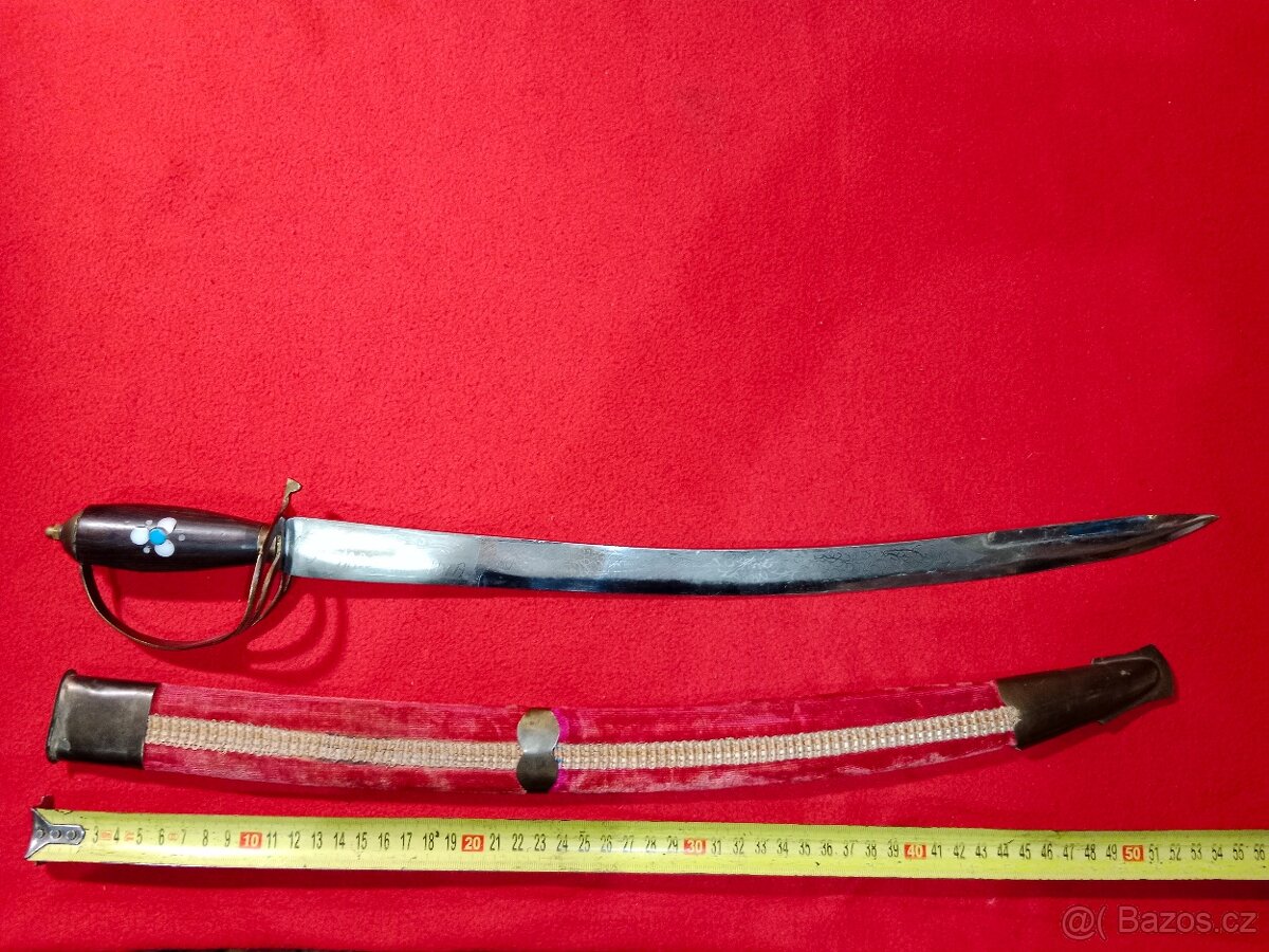 Šavle + dýky 2 ks - vše s pochvami - 5