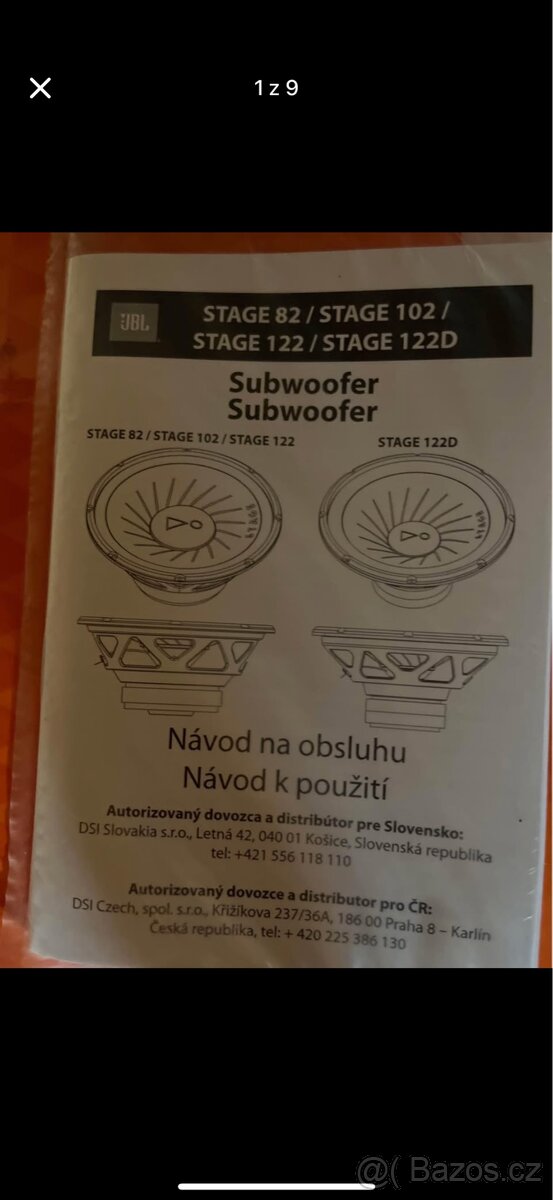 Reproduktory JBL - 5