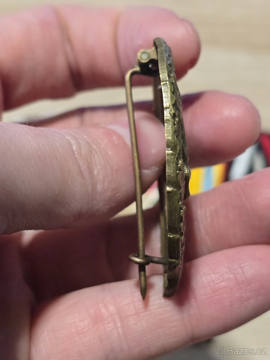 Německý jezdecký odznak v bronzu - 5