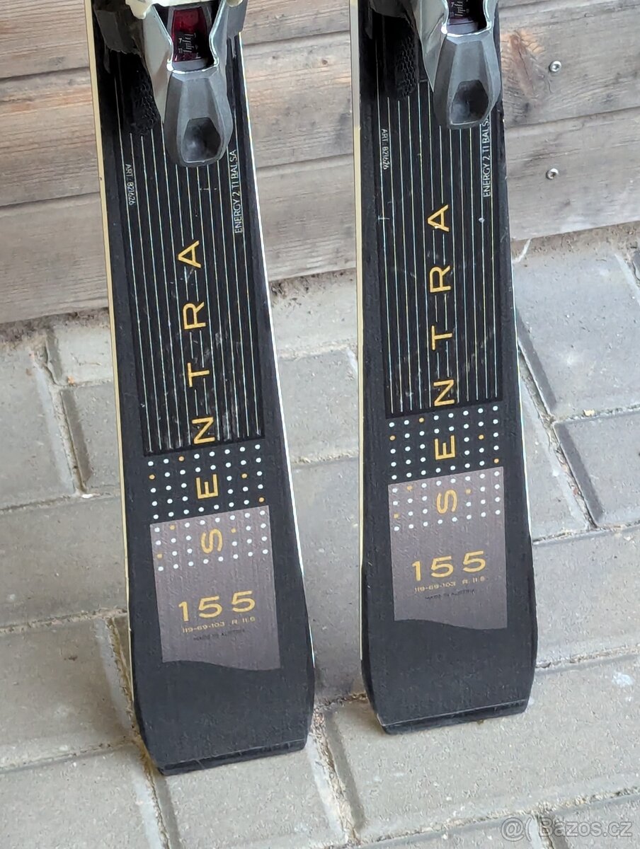 Dámské lyže NORDICA SENTRA SL7, 155cm, TOP STAV - 5