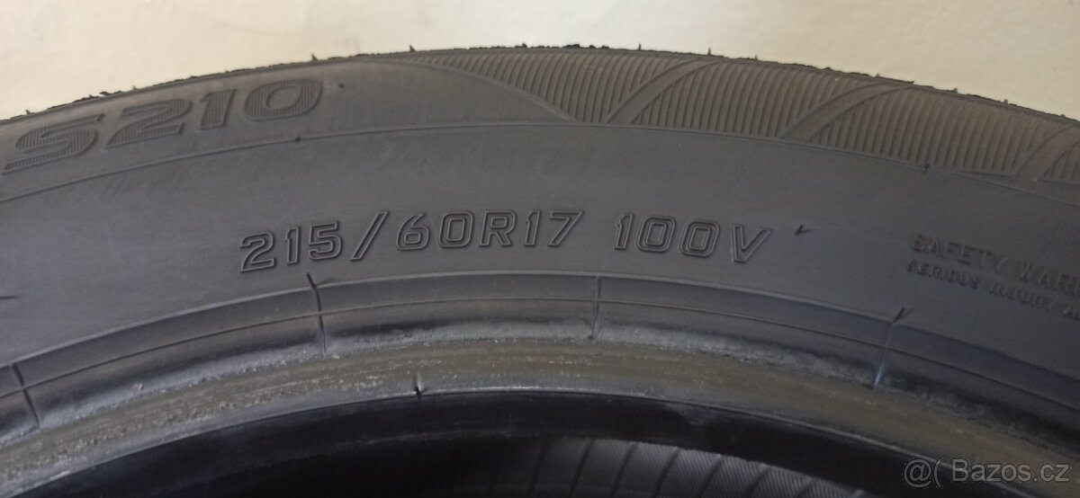 Falken EuroAllSeason 215/60 R17 100V 5,5-6,5mm - 5