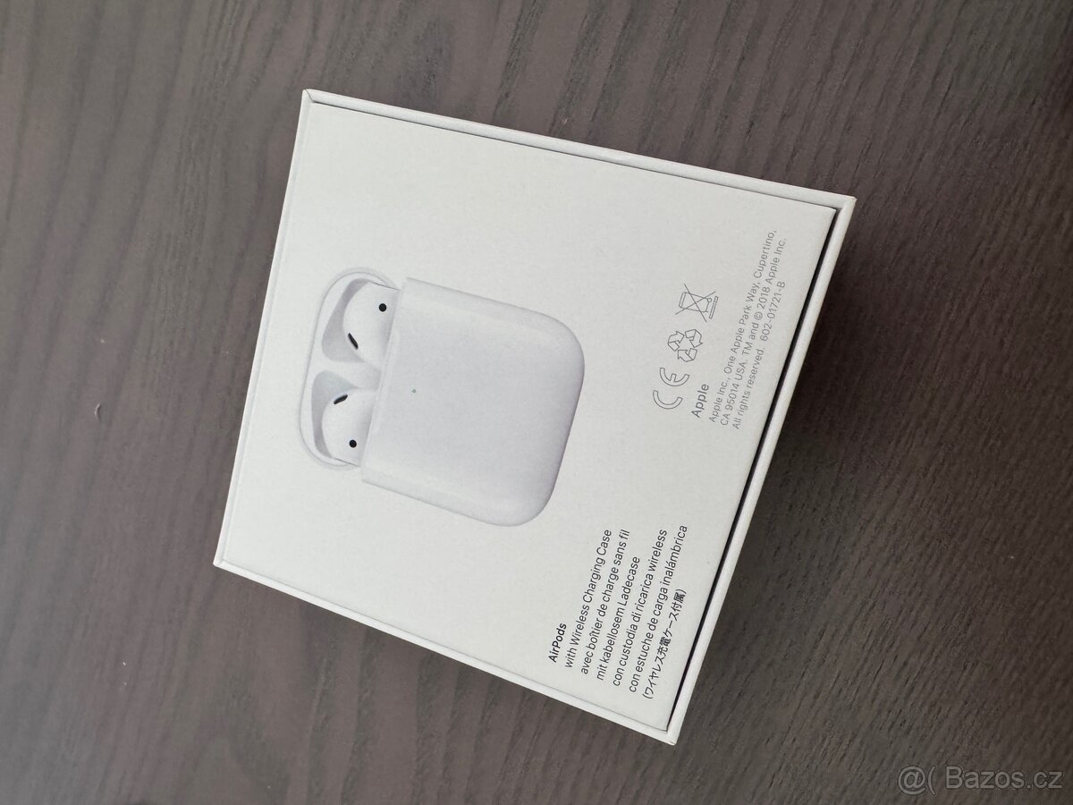 Prodám Originál AirPods 2 s bezdrátovým nabíjecím pouzdrem - 5