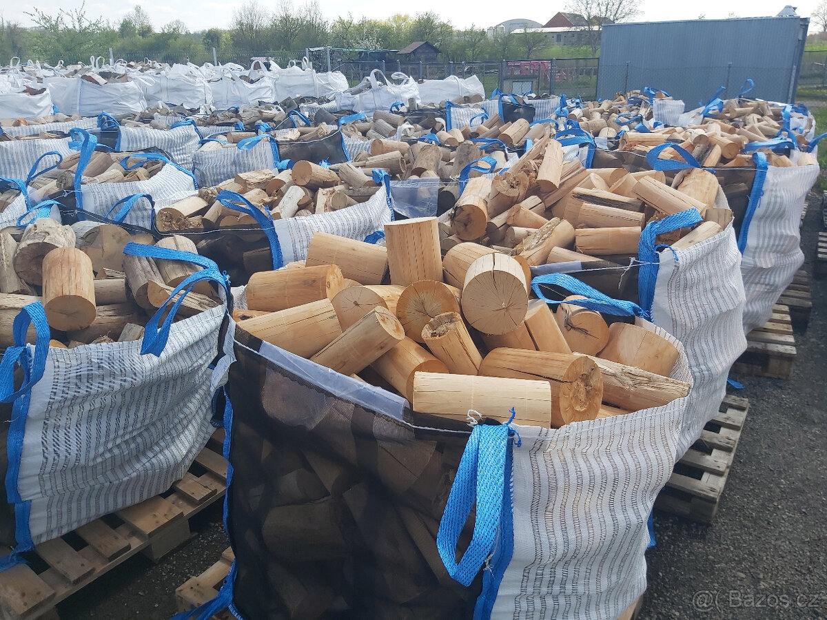 Prodám tvrdé palivové dřevo bukové středy 1x Žok.... - 5