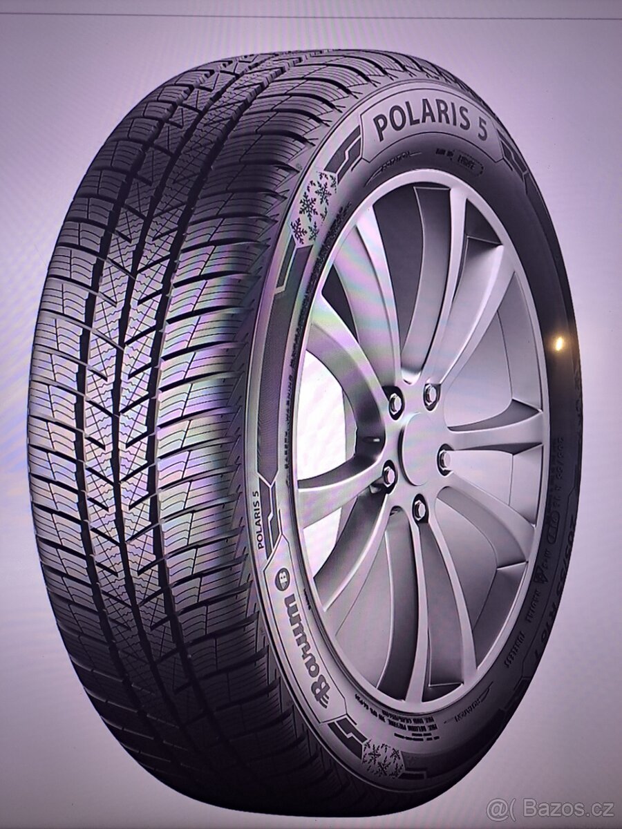 Alu kola ,zimní sada.4x100,4X108 R 18 nové zimní pneu. - 5