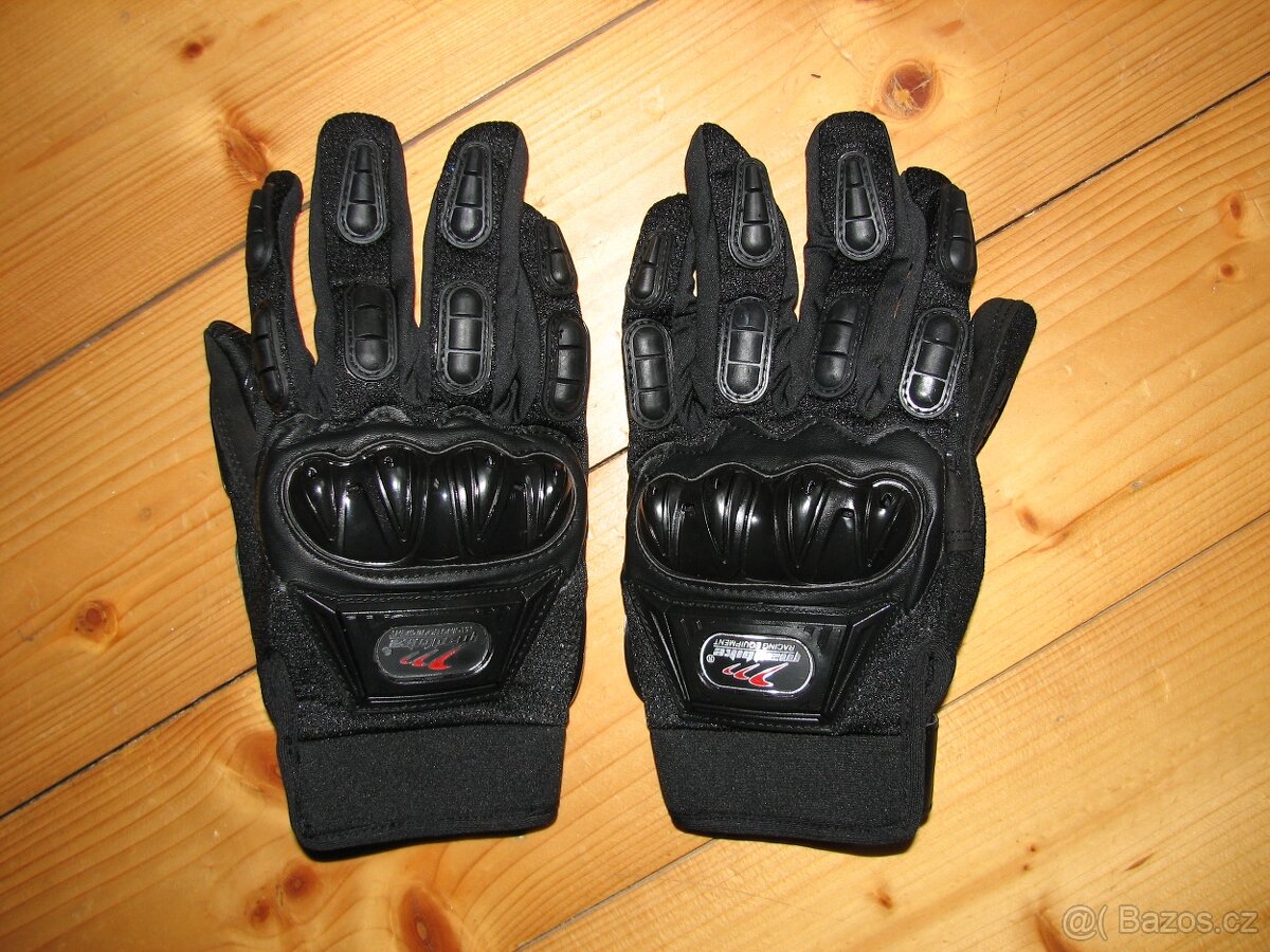 Rukavice textilní s chrániči Nové - 5