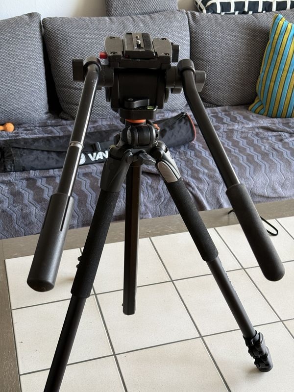 Profesionální videohlava Manfrotto 501 s Alta Pro 263AT - 5