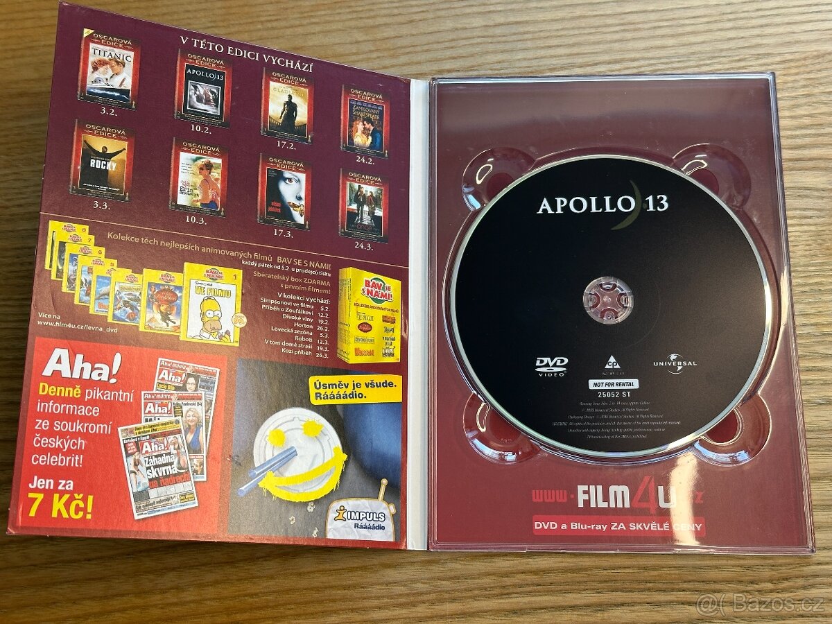 DVD Apollo 13 - TOP stav - CZ dabing i titulky - 5