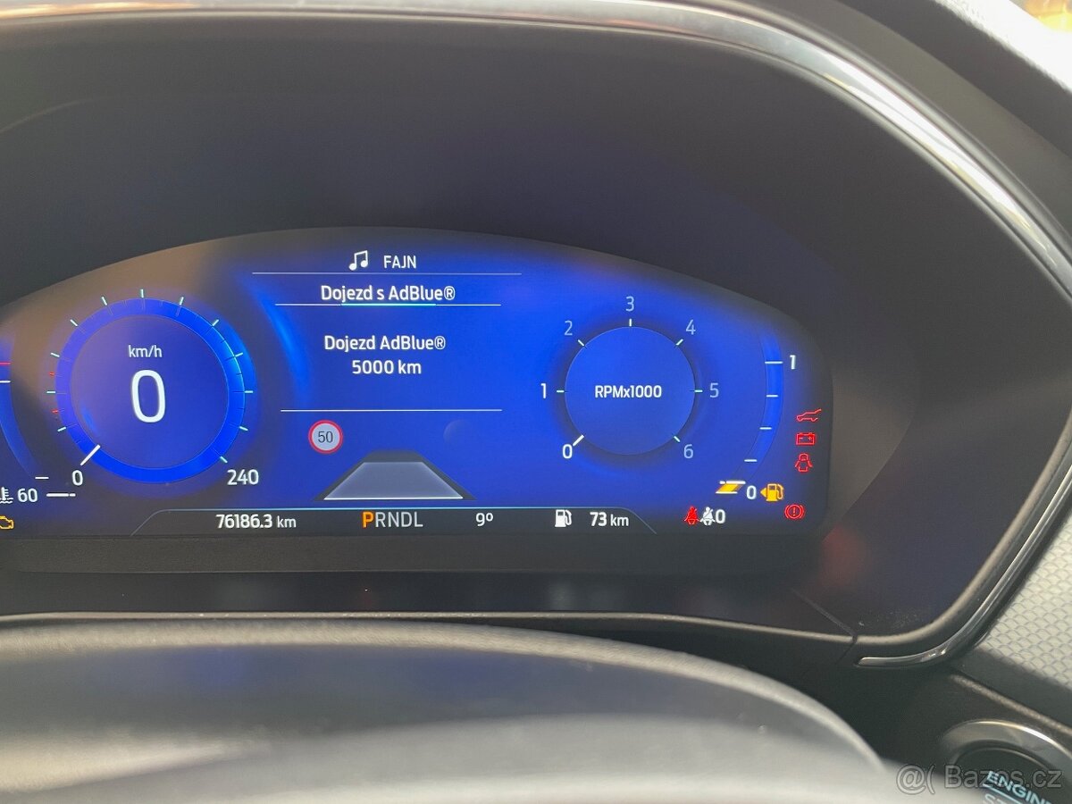 Prodám Ford Focus Active kombi 2.0 EcoBlue 110 kW 2020 76tkm - 5