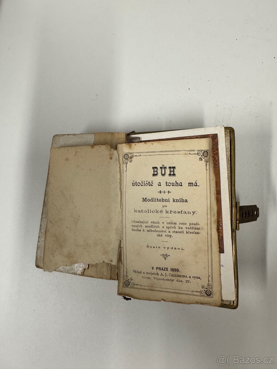 Starožitná modlitební kniha - 5