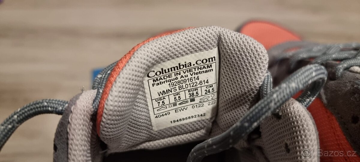 Dámské turistické boty Columbia 38,5 - 5