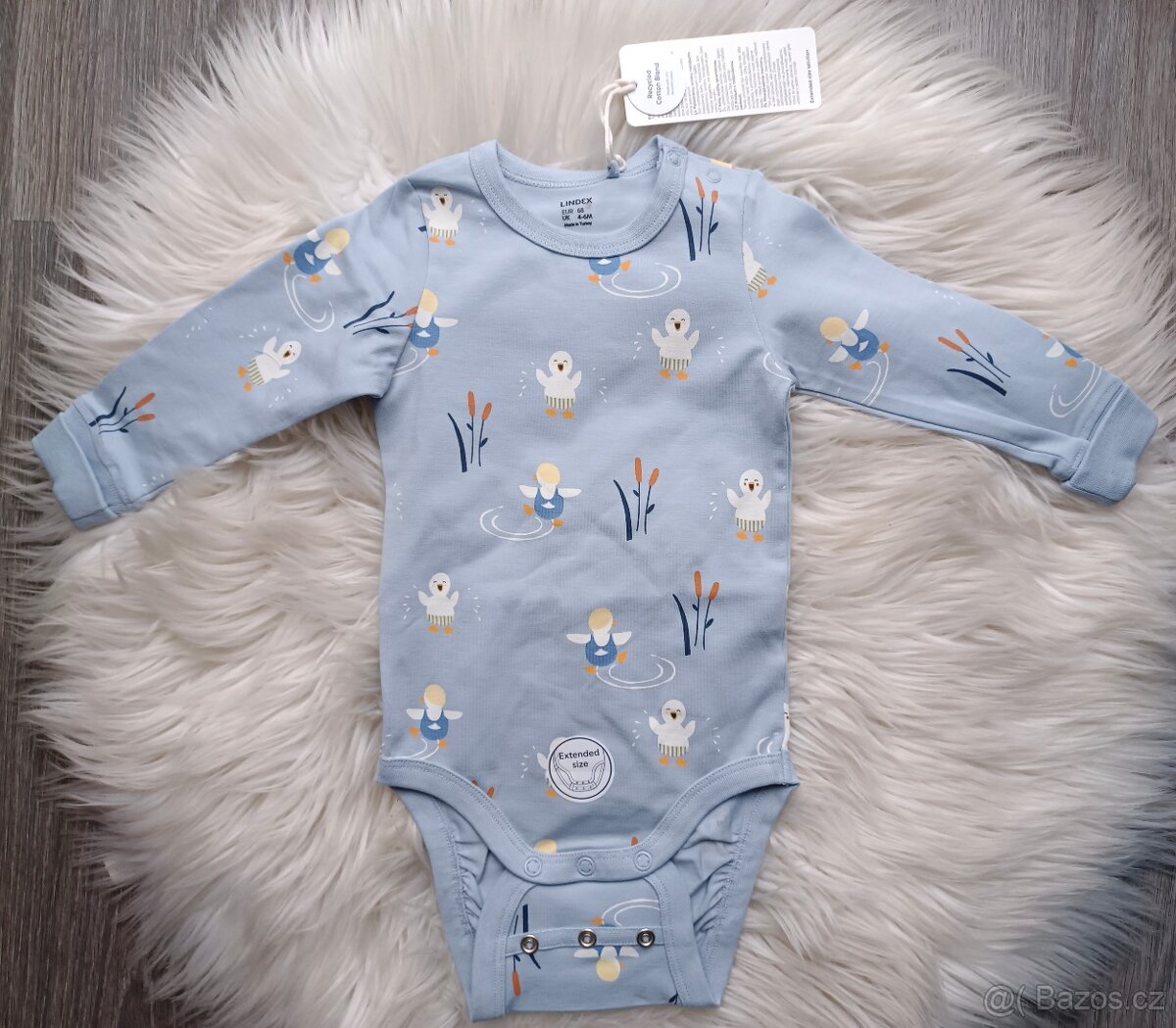 Body Lindex vel 68 králíčci - 5
