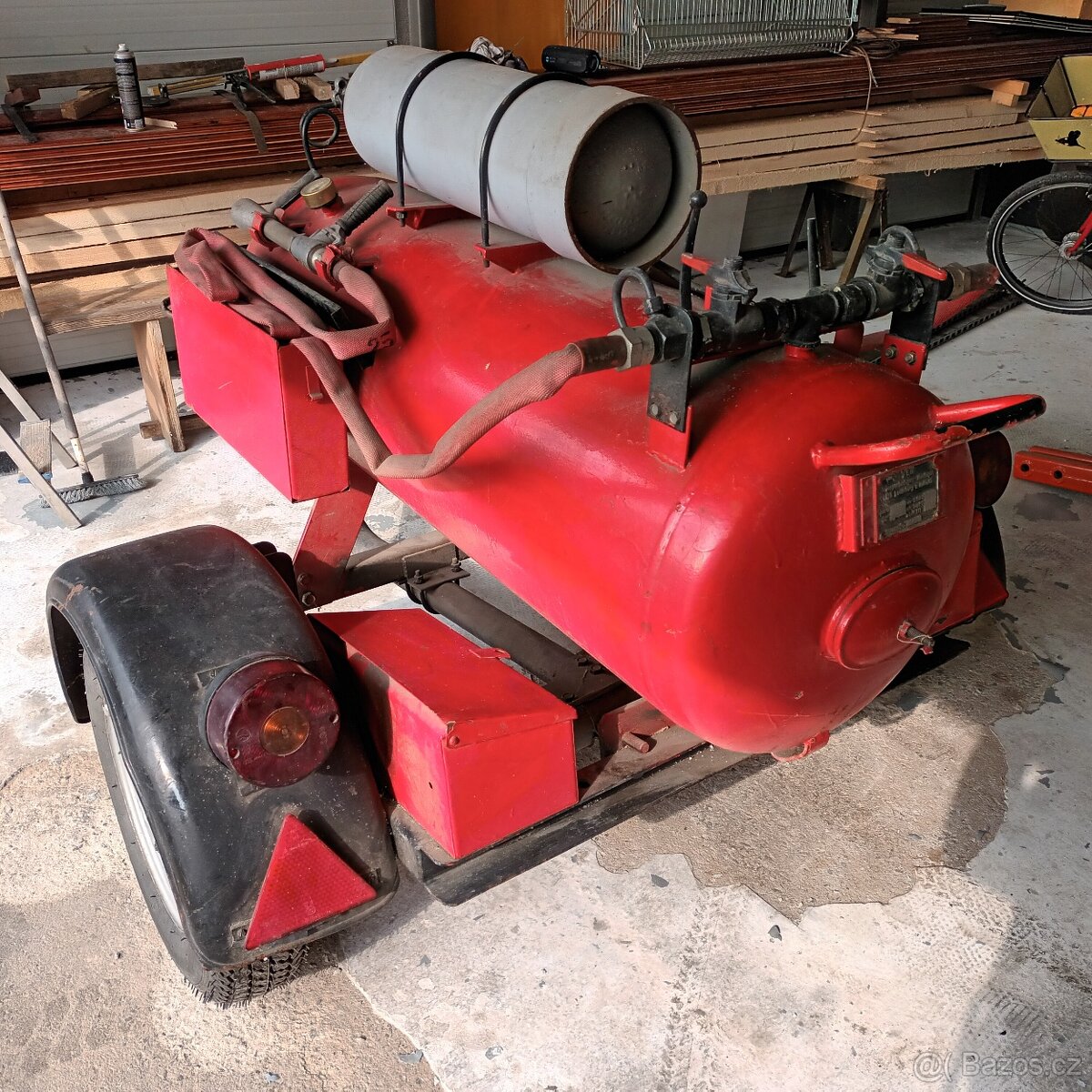 Hasičská stříkačka, Německý hasící přístroj - 5