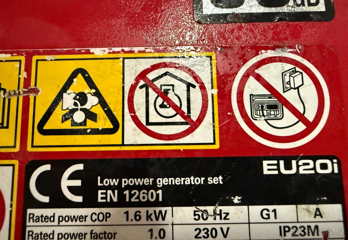 Elektrocentrala Honda EU20i - 5