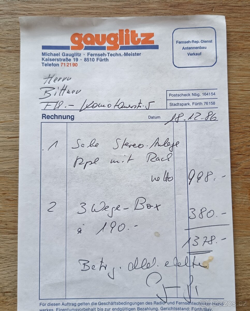 SABA HiFi sestava - 5