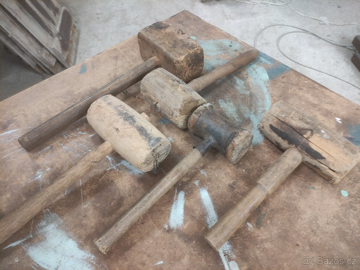 Staré dřevěné paličky - 5