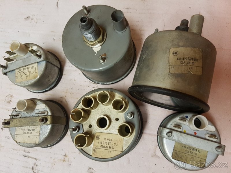 ŠKODA  105, 110, 120, 130 Budík PAL - 5