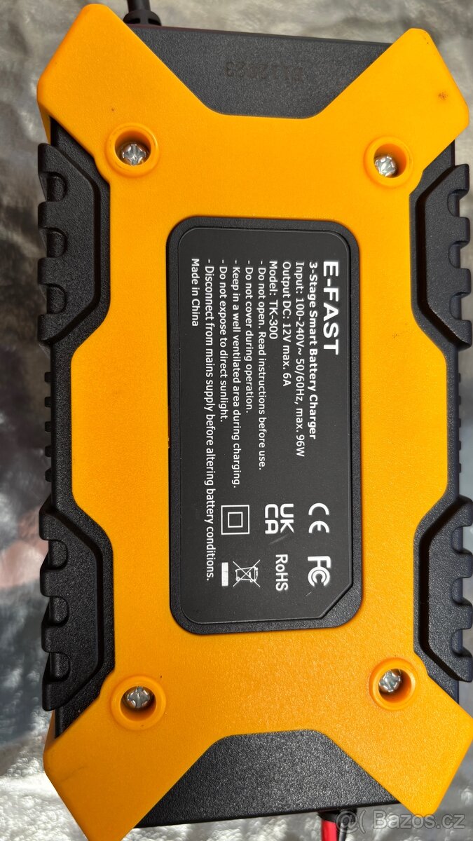 Nabíječka autobaterie E-FAST 3-stupňová - 5