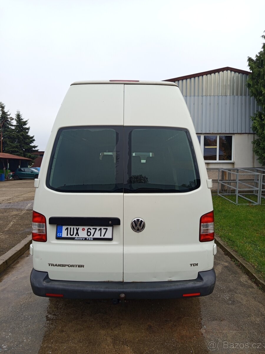 Volkswagen Transporter 2.0 TDI T5.1, vysoký L2H2, zachovalý - 5