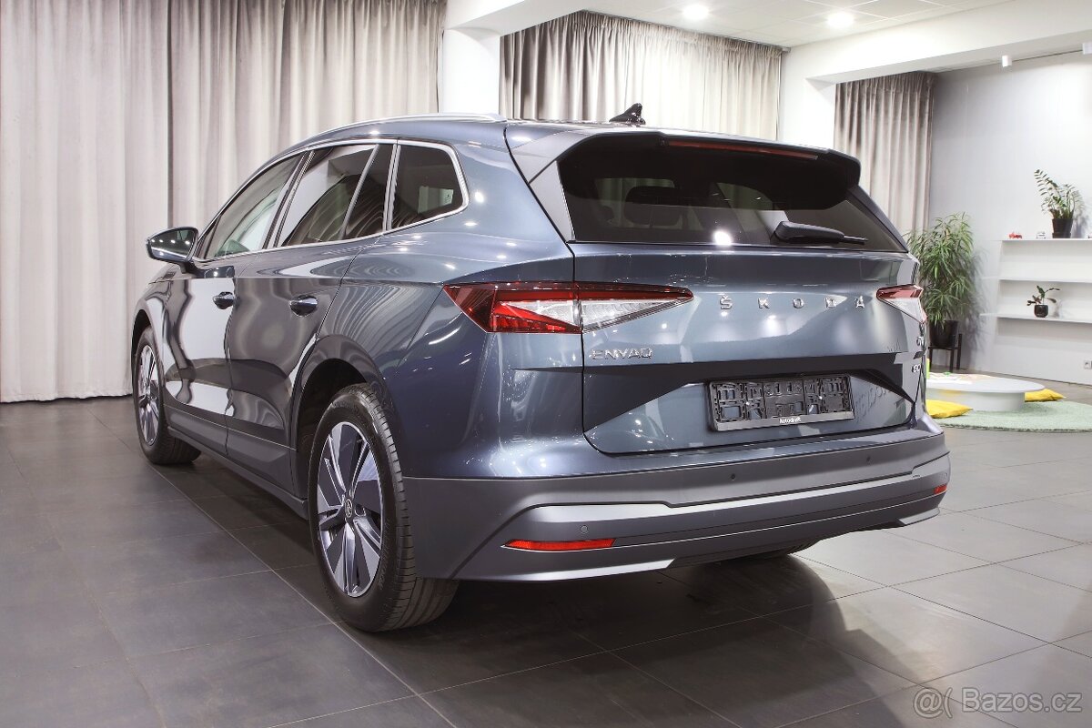 Škoda Enyaq 132kW SOH 95,3% 54tkm Kůže - záruka Autodraft - 5