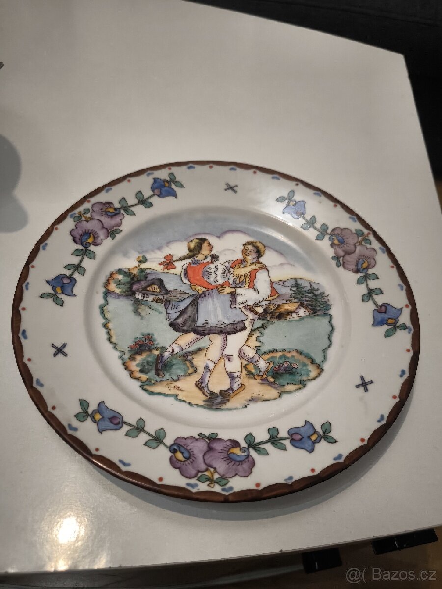 Malované porcelan ruční prace - 5