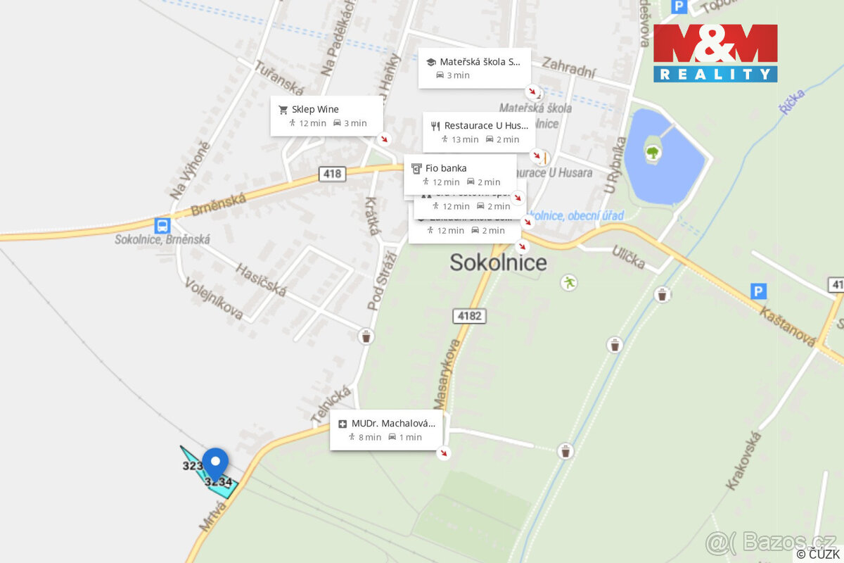 Pronájem provozní plochy, 1677 m², Sokolnice - 5