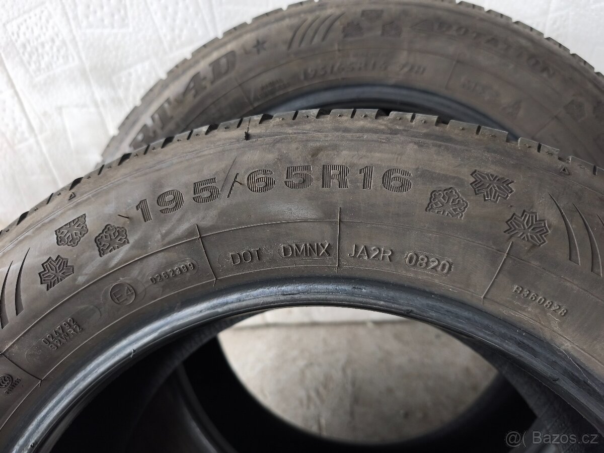 195/65 r16 zimní pneumatiky Dunlop - 5
