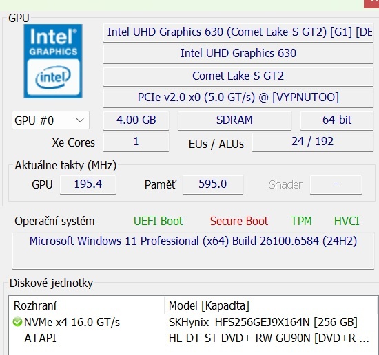 Dell 3080 MT , I5-10500 , 8 GB , 256 GB NVME HDD, W11 pro - 5