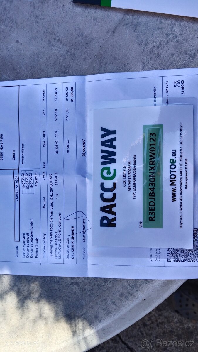 Elektroskútr Racceway - 5