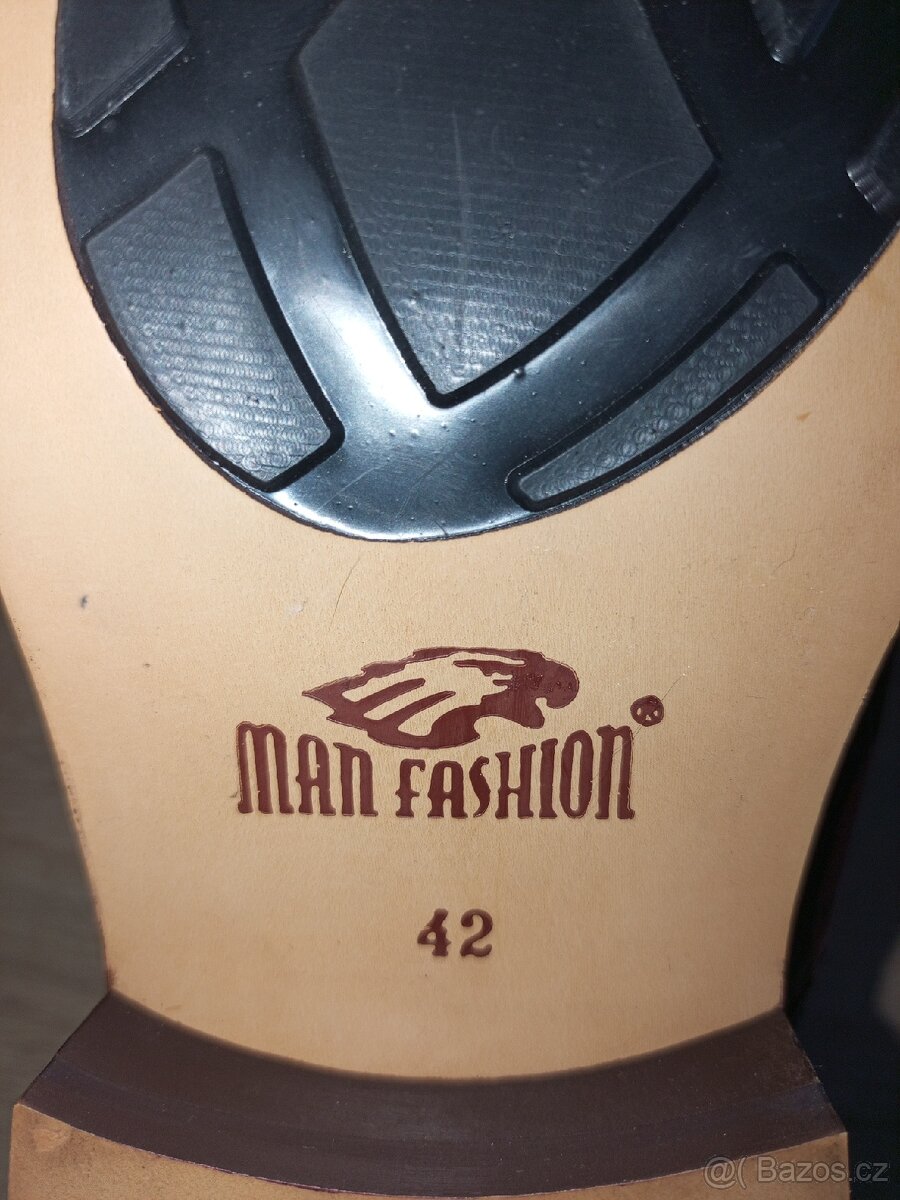 Kožené polobotky Gino Rossi – vel. 42 – NOVÉ - 5