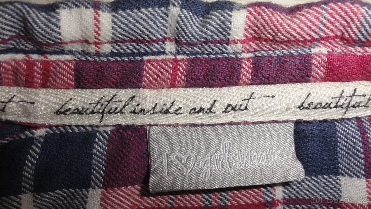 Dívčí košile vel.116 - 5