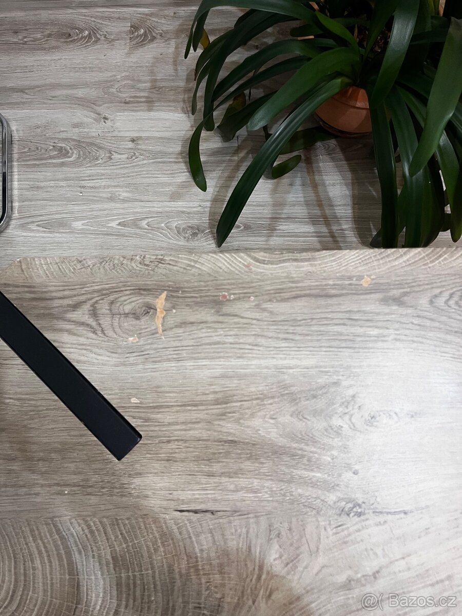 jídelní stůl - industriální styl, kovové nohy s masivní desk - 5