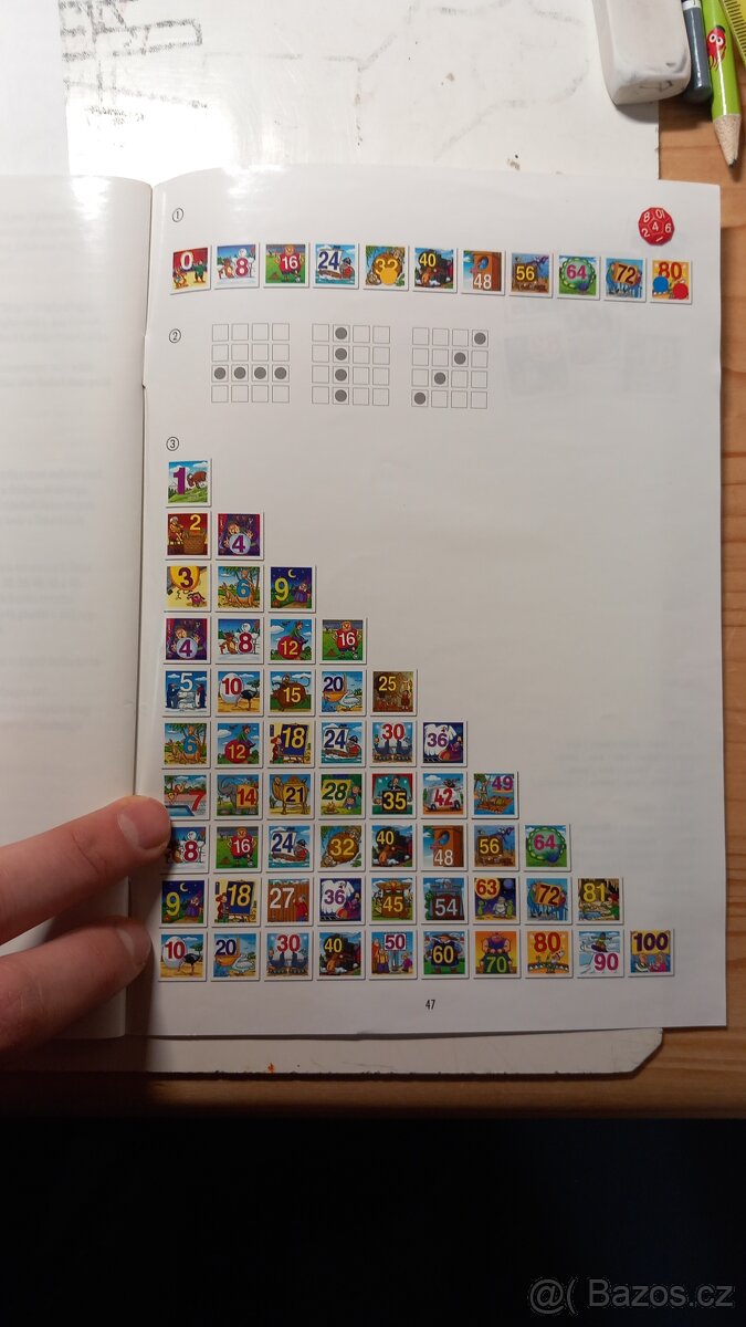 Číselné bingo - hra - 5