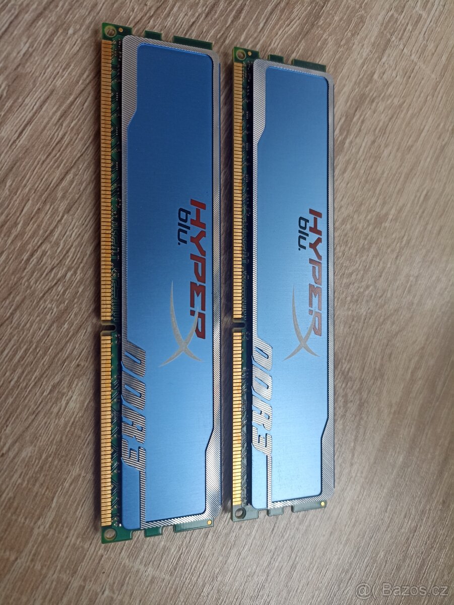 Kingston HyperX Blu DDR3 celkem 4GB - 5