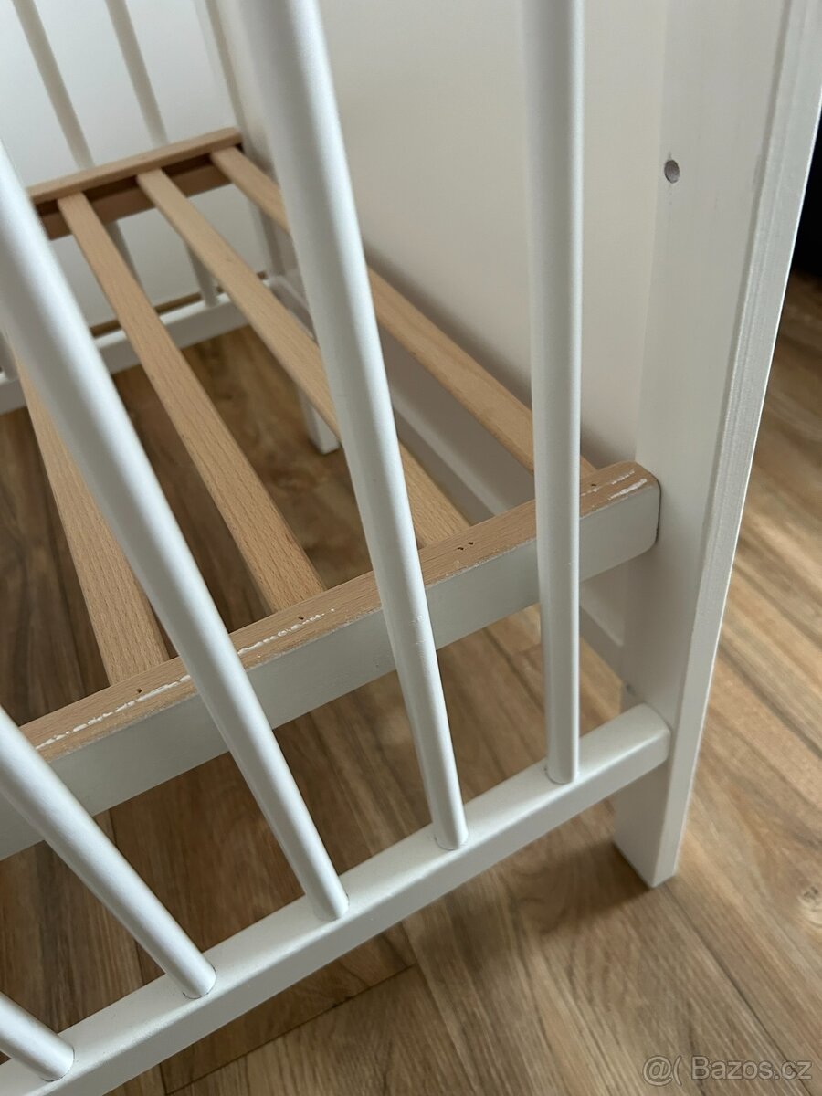 Postýlka dětská dřevěná - 5