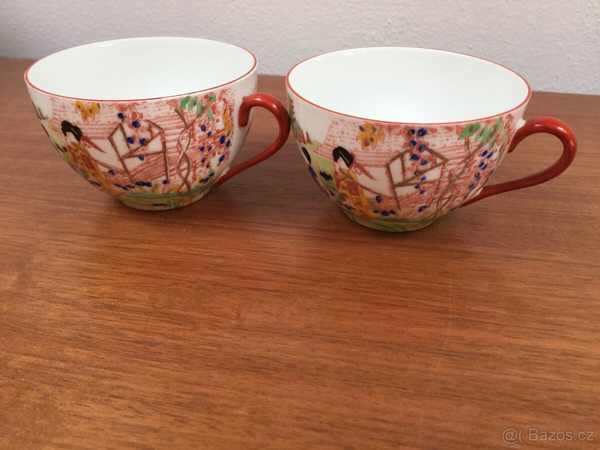 Starožitný porcelánový servis Victoria - 5