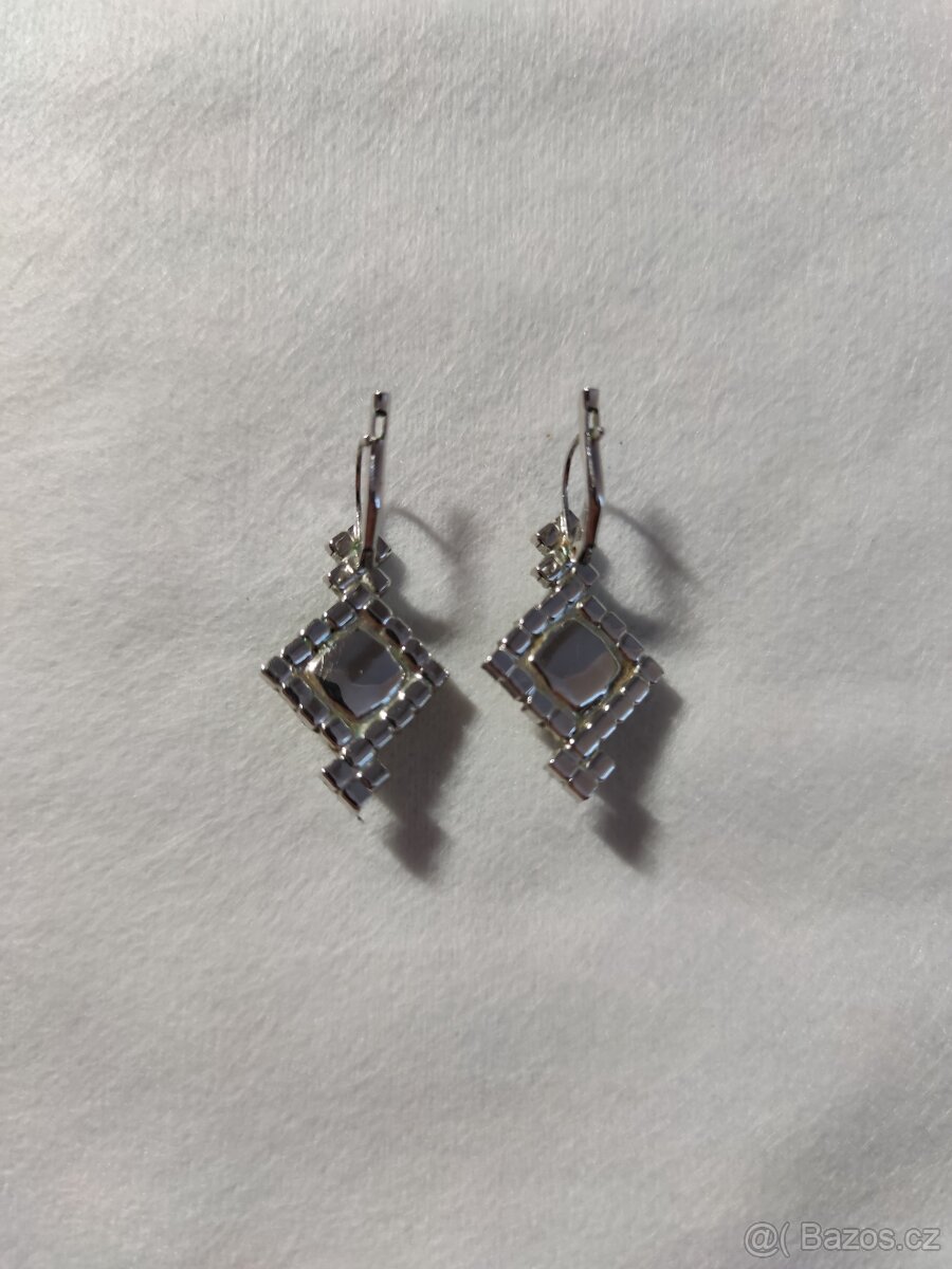 Stříbrné náušnice – luxusní elegance - 5