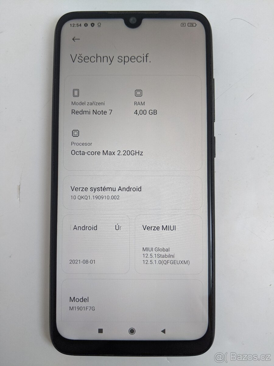 Xiaomi Redmi Note 7 4/128 Black. Záruka 6 měsíců. - 5
