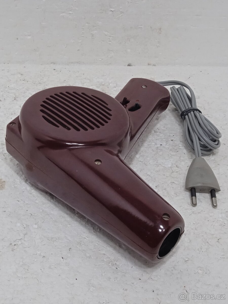 Retro Bakelitový Fén Elbe 60 - Top Stav - 5