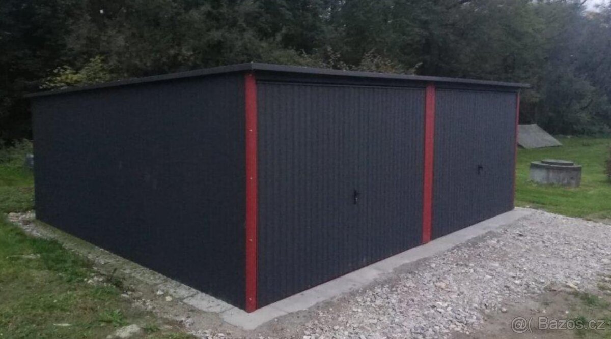 Plechová garáž Superstal 6X5 - 5