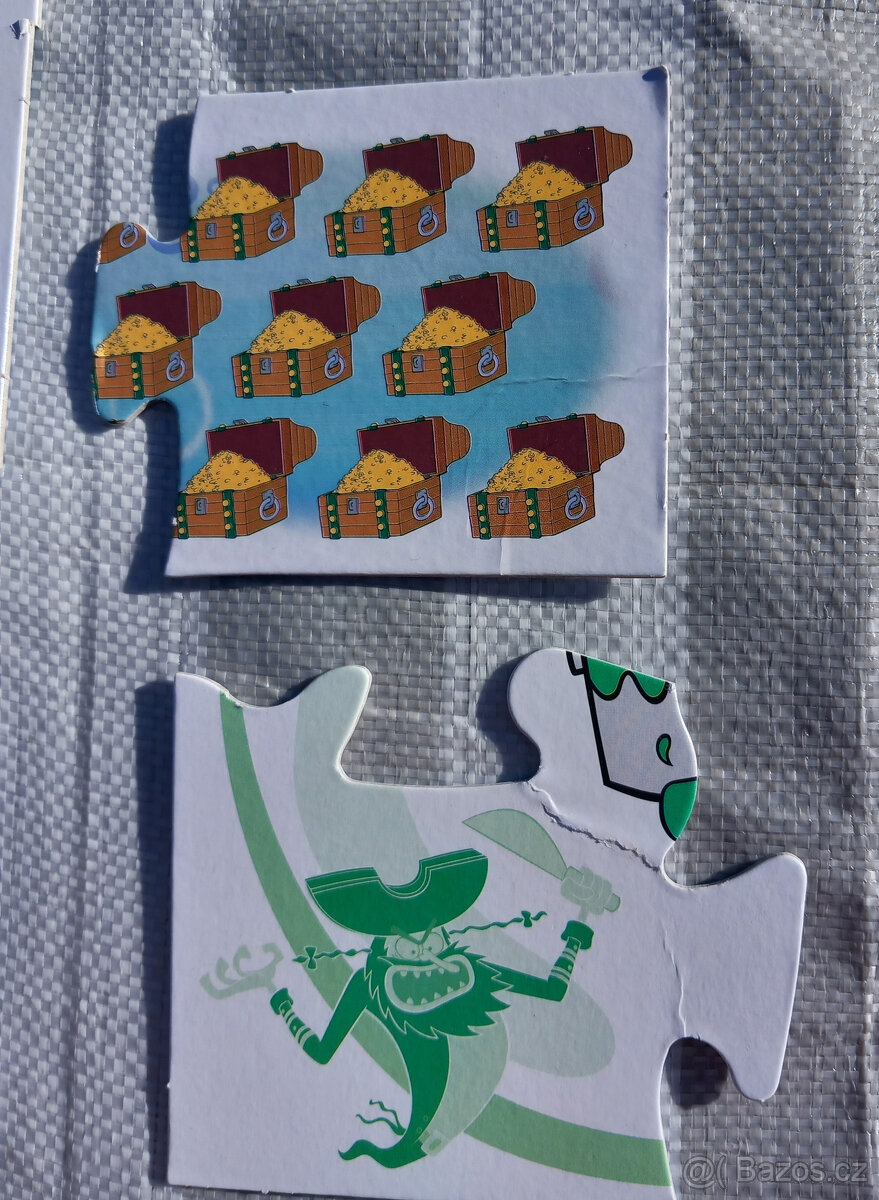 Sponge Bob - čísla a barvy -2v1 - puzzle - 5