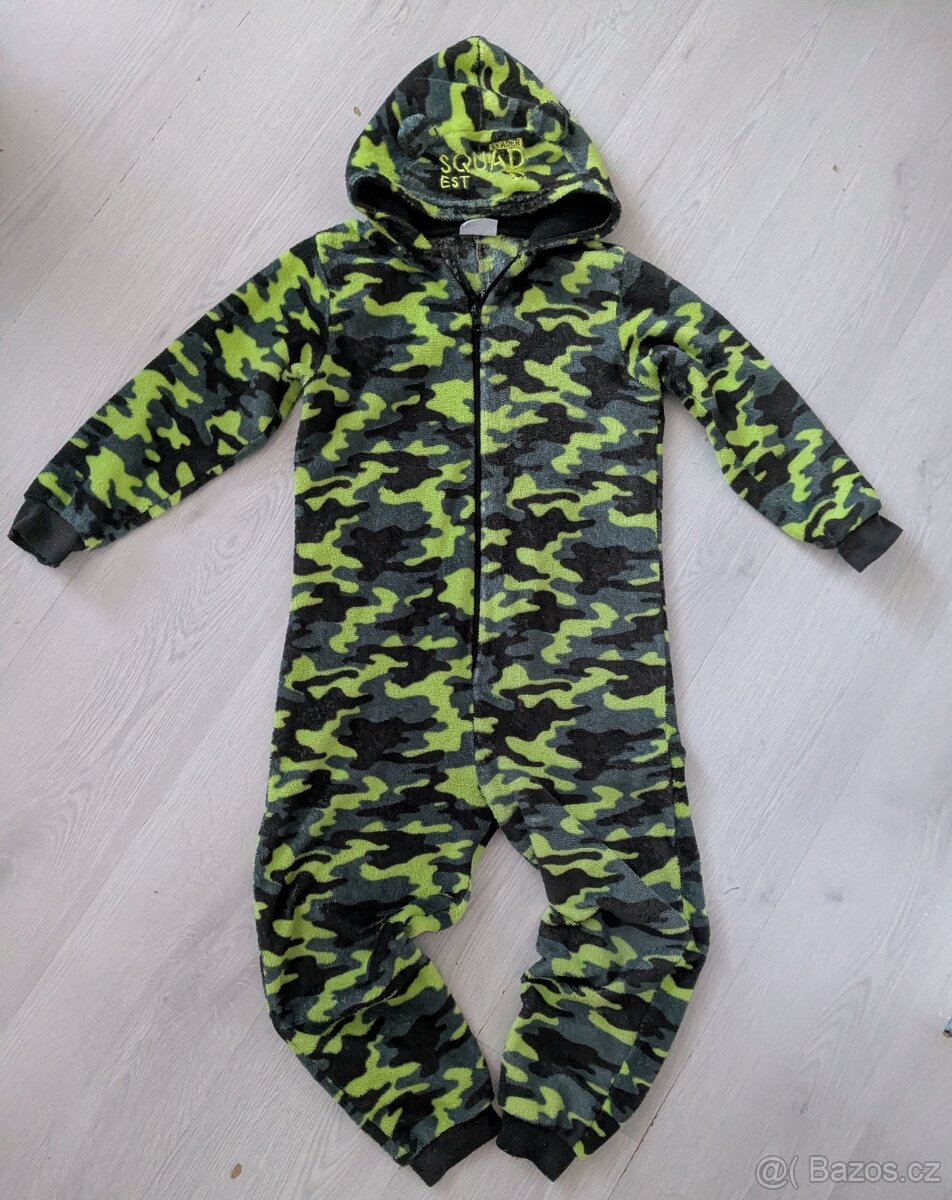 Fleesový overal - vel 134/140 - 5